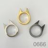 Cat Ear Self-Defense Ring: Multifunctional Jewelry for Window Breaking & Outdoor Protection