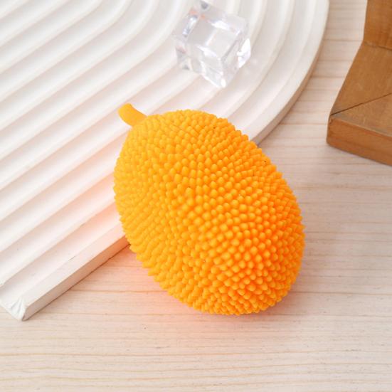 Simulation Jackfruit Squeeze Toy Anxiety Relief Soft Stress Ball Decompression Simulated Fruit Sensory Toy Hand Exercise Tools