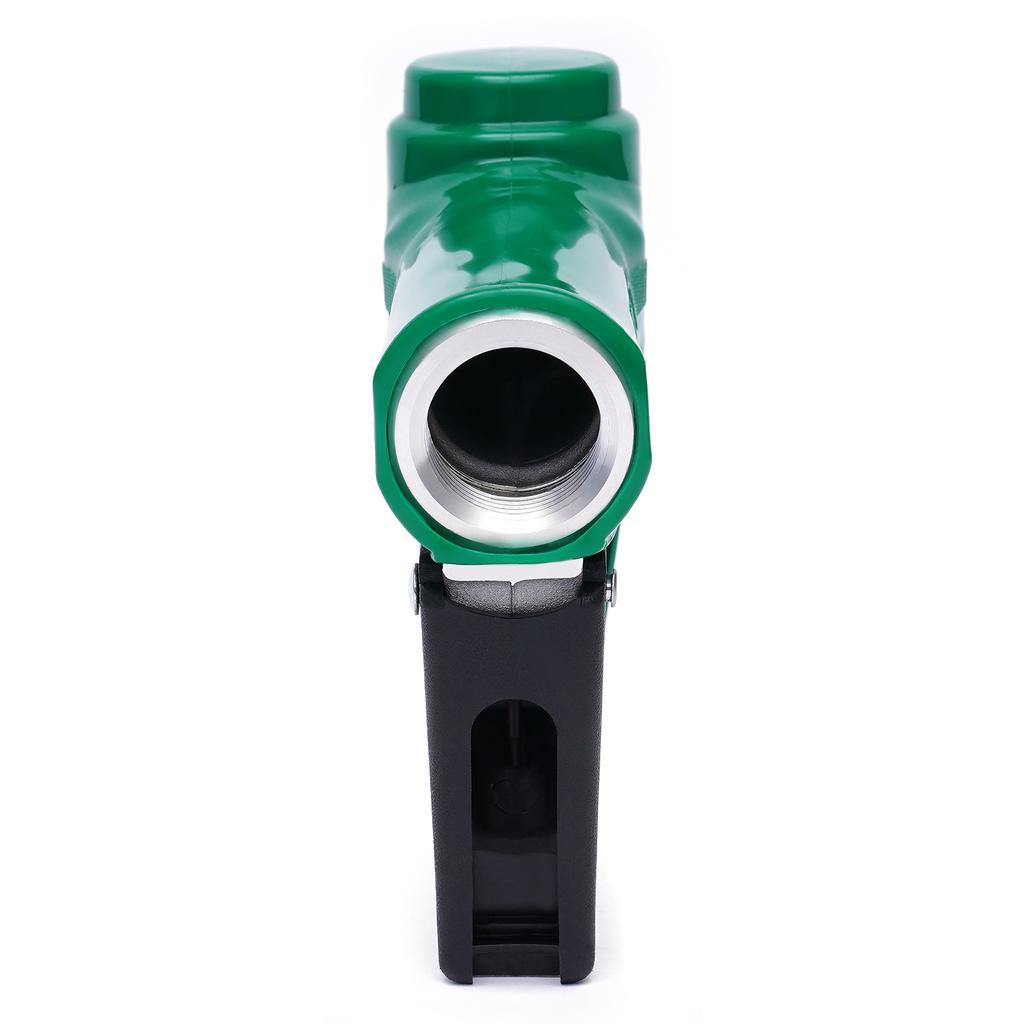 Automatic Diesel Fuel Nozzle 1" Inch Green, 31.7GAL/Min High Flow, Self-Sealing for Tank Truck Boat Gas Station