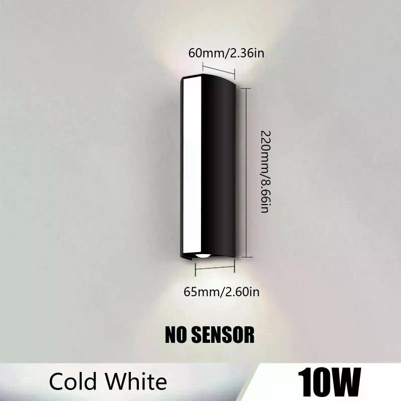 Outdoor LED Wall Light Waterproof Warm White Cold White Home Decorative Exterior Wall Lighting