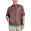Adidas Chaqueta Cortavientos Wind.Rdy Hyperglam para Mujer Marrón IX3216