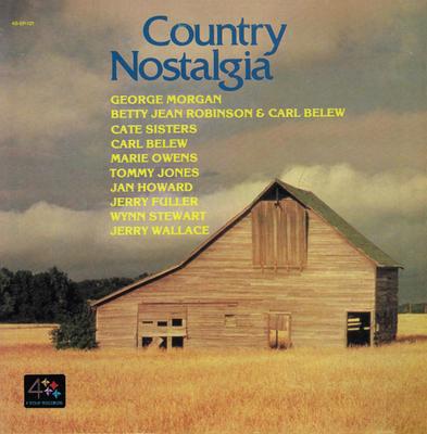 LP Record VARIOUS - Country Nostalgia 4SSP121 4 Star Records 1977 US Folk Used