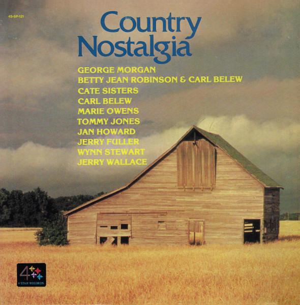 

LP Record VARIOUS - Country Nostalgia 4SSP121 4 Star Records 1977 US Folk Used