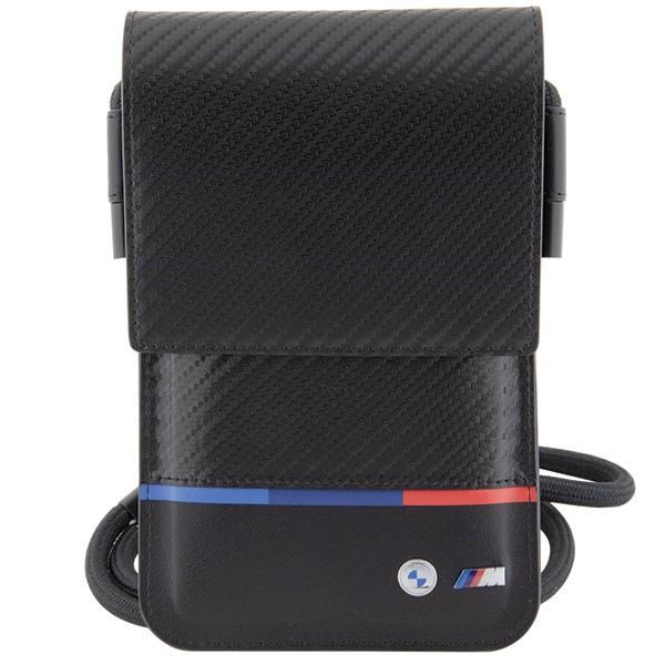Torebka Bmw Bmowbpucartcbk Wallet Bag Czarny/Black Carbon Tricolor Line