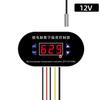 W1308 Digital Temperature Controller 12V 220V Microcomputer Thermostat Heat Cool Temp Control Electronics Thermostat with Sensor