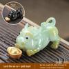 Color-Changing Zisha Pixiu Tea Pet with Gold Ingot