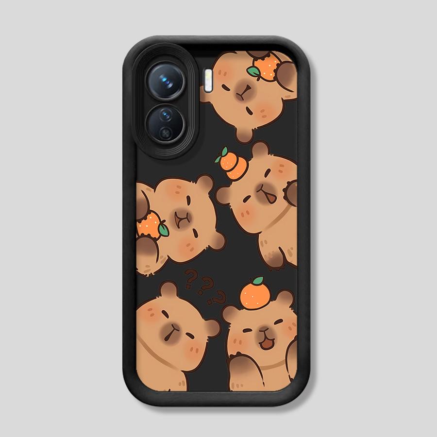 Soft Cover Phone Case for Xiaomi Redmi 12C 14C 10C 13C 9C 9T 10A 9A A2 A1 + A3 Cartoon Cute Capybara