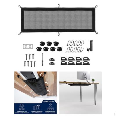 Cable Management Net Mesh Organizer Cord Restaurants Desk Holder Flexible Wire