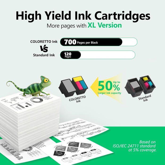 Ink Cartridge - HP 305XL - Black - Compatible DeskJet and ENVY - Refurbished