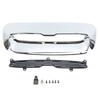 Per Mini Cooper S R56 R55 R57 2007-2013 Presa d'aria anteriore sul cofano Presa d'aria di aspirazione Sostituire 51132757694 Copertura presa d'aria cromata Parti di finitura