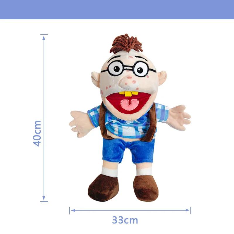 Jeffy Dad Sml Puppets Dinosaur Plush Toy Jeffy Puppet Dolls Jeffy With Stick Family Marioneta Boy Zombie Rapper Feebe Kid Gifts