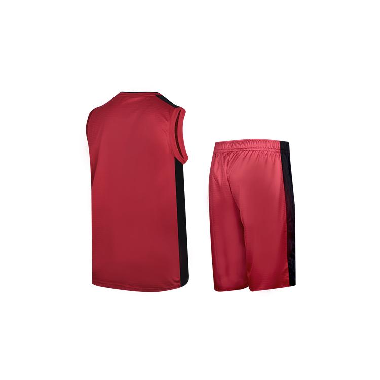 Li Ning Basketball Suit Men's Garnet Red YATT117-4