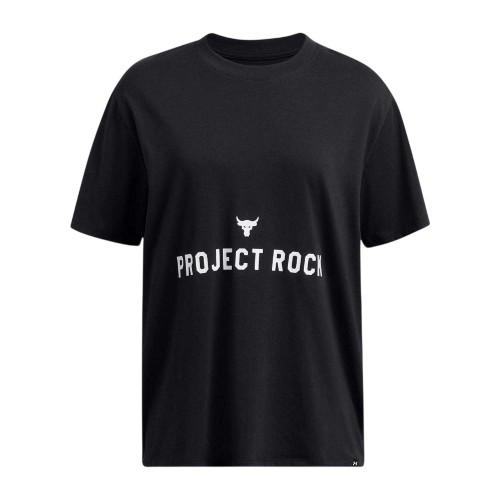 Under Armour Womens/Ladies Project Rock Text Loose Fit T-Shirt