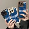 Applicable To iPhone15 Landscape Oil Painting Creative Soft Case Mobile Phone Case 17ProMax Simple 14 Advanced 13 Fine Hole 12