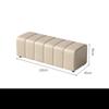 Wall-Mounted Sofa & Table Set for Milk Tea Shop with Natural Wood Style