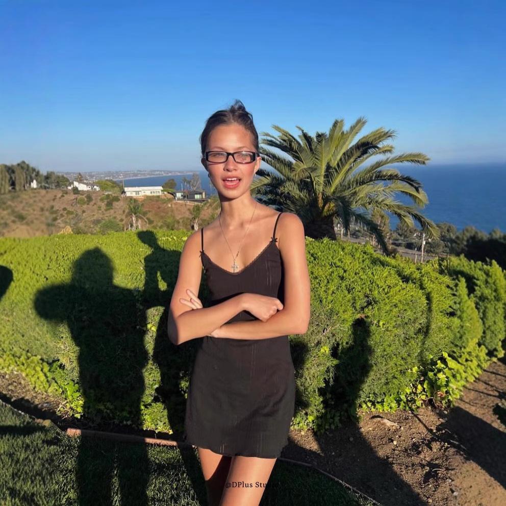 

Strap Dress Sleeveless Beach Hollow Sundress M чёрный