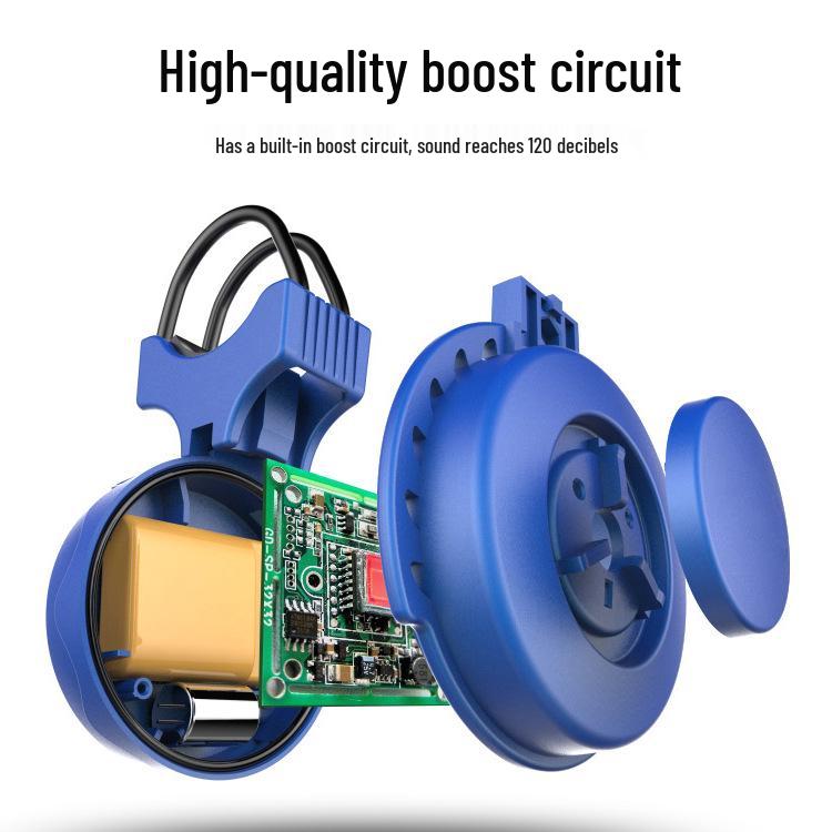 USB Rechargeable Electric Horn for Bicycles and Scooters