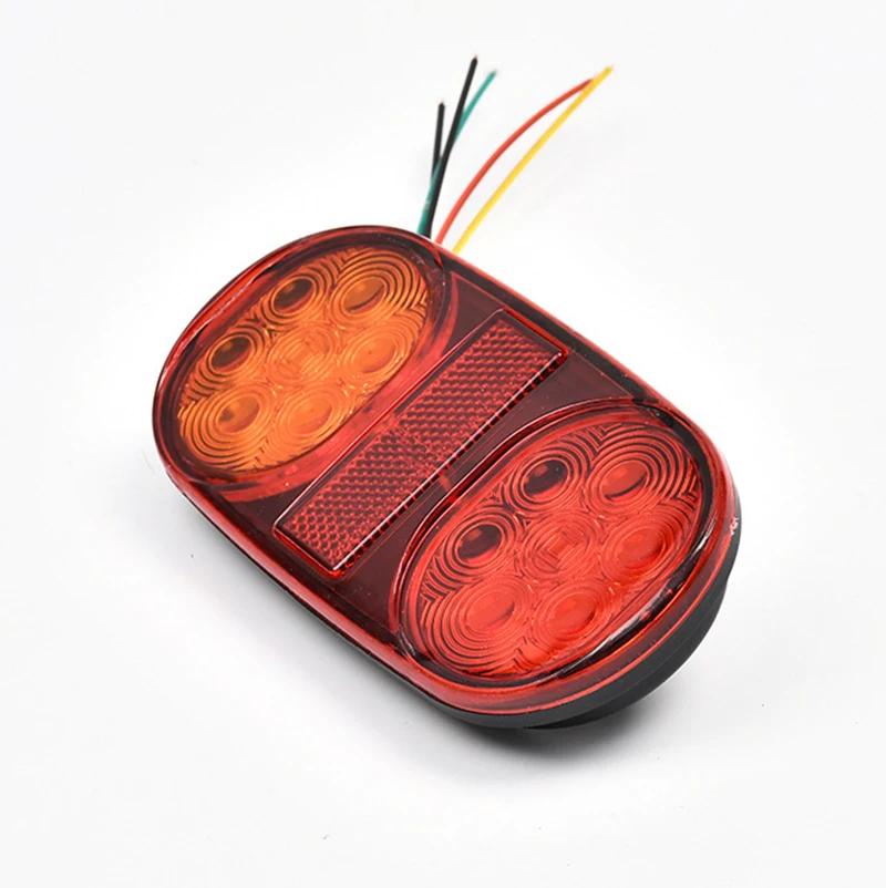 1 Pcs LED Style Taillight Assembly That Can Be Installed On Various Cars Trucks Trailers Beach Bikes Toy Vehicles Boats 12V/24V