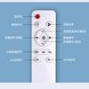 Newest 360° Moving Head Ceiling Fans Light E27 Led Remote Control RGB Three-level Wind Speed Living Room Dining Room Bedroom Hot