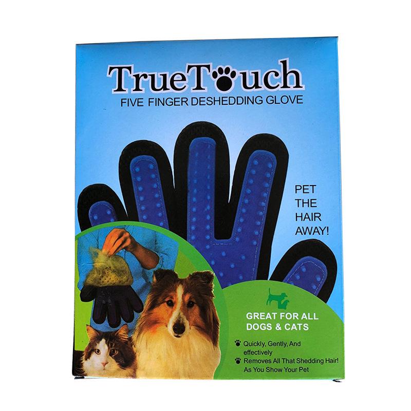 Pet Hair Removal & Grooming Silicone Gloves for Cats and Dogs