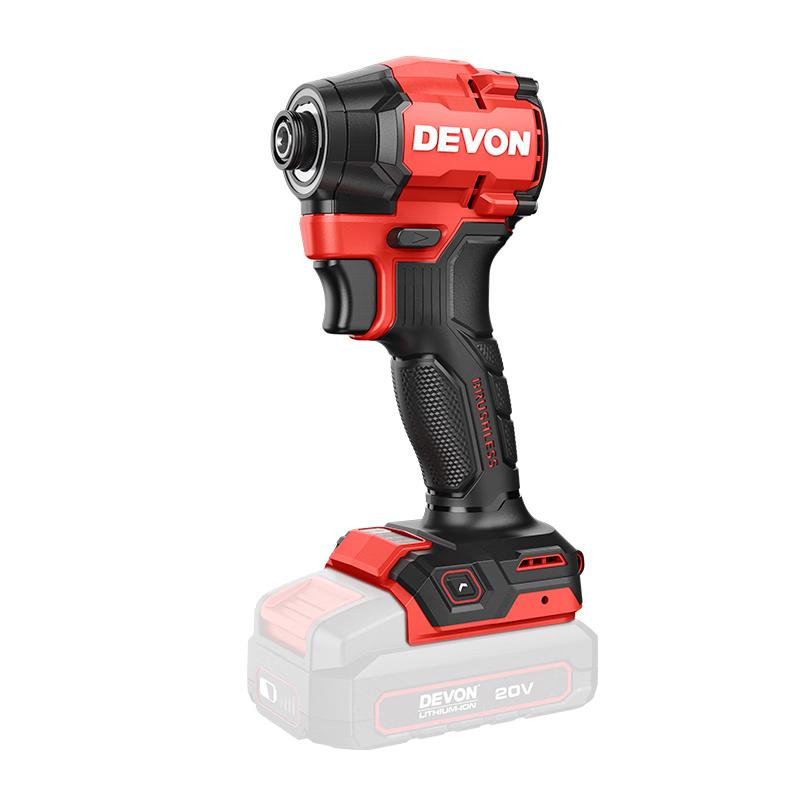 Devon 20V sladdlös slagskruvdragare CN-kontakt (adapter ingår)