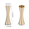 Nordic Metal Vase Gold Thin Flower Vases Arrangement Flower Container for Wedding Table Centerpiece Decoration