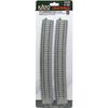 KATO HO Scale Concrete Large Diameter Curved Track Degree Model Railroad Supplies R1606-11.25 4-Pack 2-331