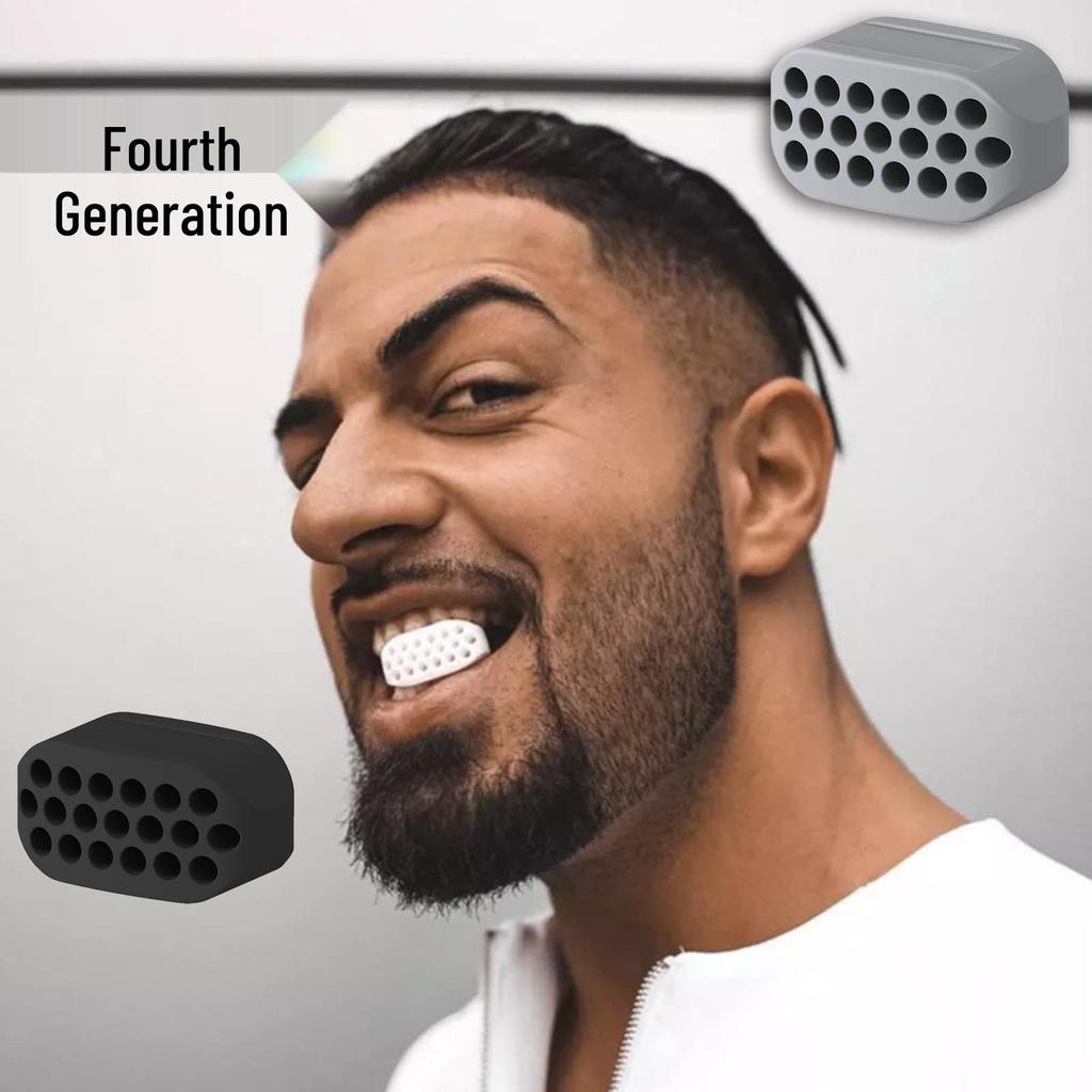 4th Gen Jawline Trainer: Masseter Ball Facial Muscle Exercise for Face Slimming