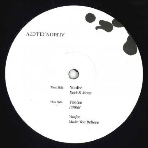

12-дюймовая пластинка YOOFEE - Seek & Move / Jankar; Make You Beli ALBION014 Albion Collecti 1976 Европа Регги, Ска и Даб