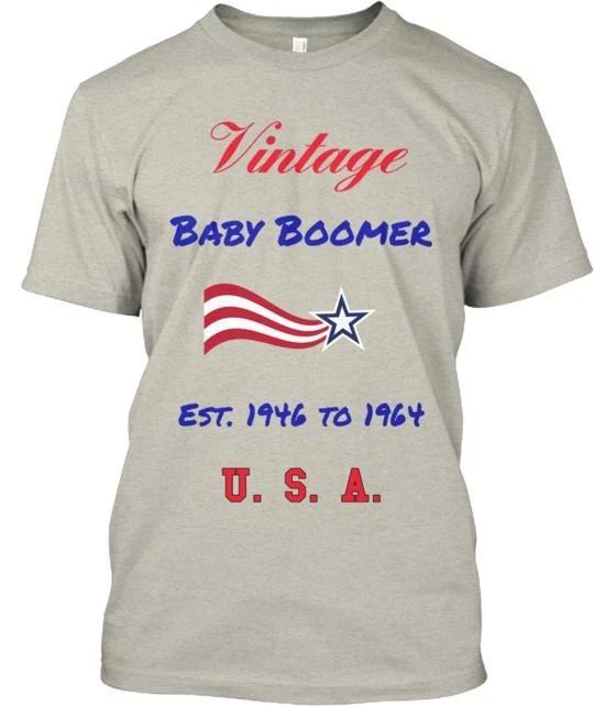 Baby Boomer Awesome T shirt Made in the USA Size S to 5XL L