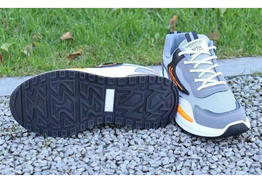 Leichte Leder-Sneaker für Herren für Frühling/Herbst - Lässig, Weiche Sohle, Lauf- & Sportschuhe für Jugendliche und Studenten