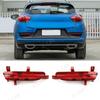 Car Rear Bumper Brake Lamp Tail Parking Warming Turn Signal Fog Light Cover No Bulb For Geely Emgrand GS E17 2016 2017 2018