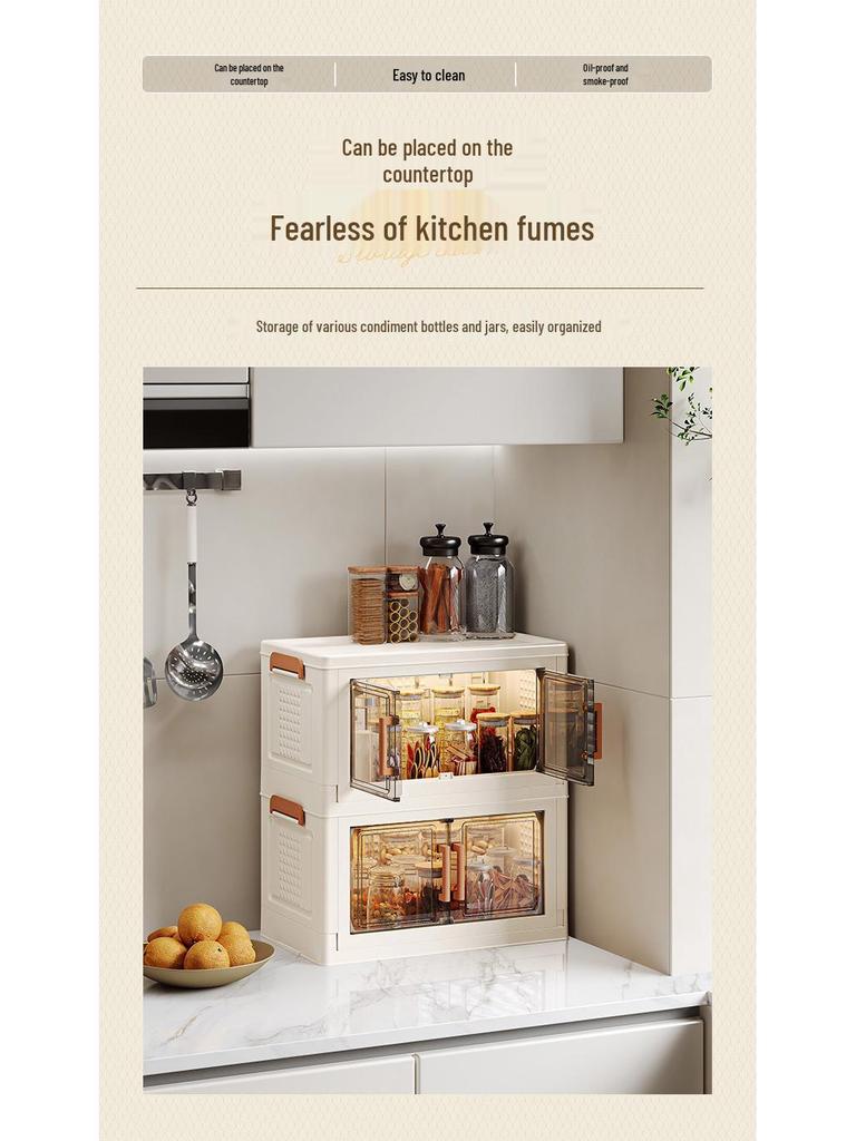 Multi-Layer Large Capacity Storage Cabinet for Clothes, Quilts, and Toys