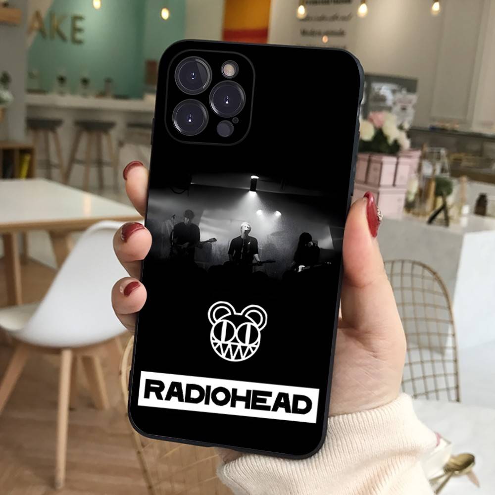 R-Radiohead Rock Band Phone Case For IPhone 17 Air 16 Pro Max 15 14 13 12 11 Mini Soft TPU Back Cover