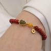 Natural Nanhong Agate Bracelet Fashion Women Daily Jewelry Lucky Gift