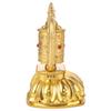 Solar Energy Solar Tibet Prayer Wheel Car Ornament Decorations Car Prayer Scriptures Safety Symbol Exquisite