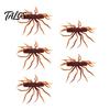 Bass Fishing Tackle 1/3/5Pcs 9.5cm/9g Floating Soft Lure with Multi-Tentacles, Realistic Topwater Baits Bionic Bait, Artificial Swimbait for