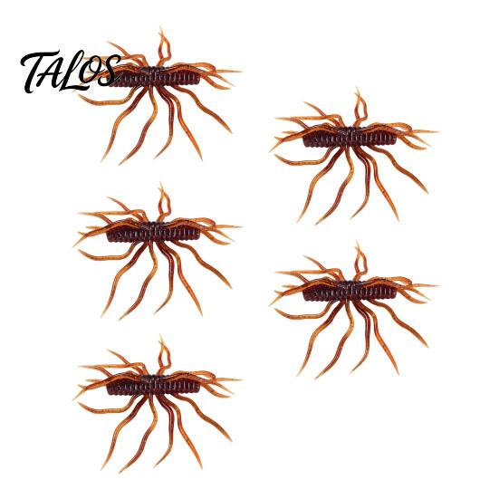 Bass Fishing Tackle 1/3/5Pcs 9.5cm/9g Floating Soft Lure with Multi-Tentacles, Realistic Topwater Baits Bionic Bait, Artificial Swimbait for