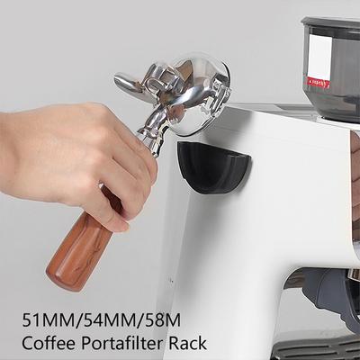 Espresso Machine Group Handle Wall Mounted Rack Coffee Portafilter Wall Rack Portafilter Holder 51/54/58Mm