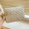 Korean Floral Laptop Sleeve Bag for 11-inch, 13-inch, 15-inch