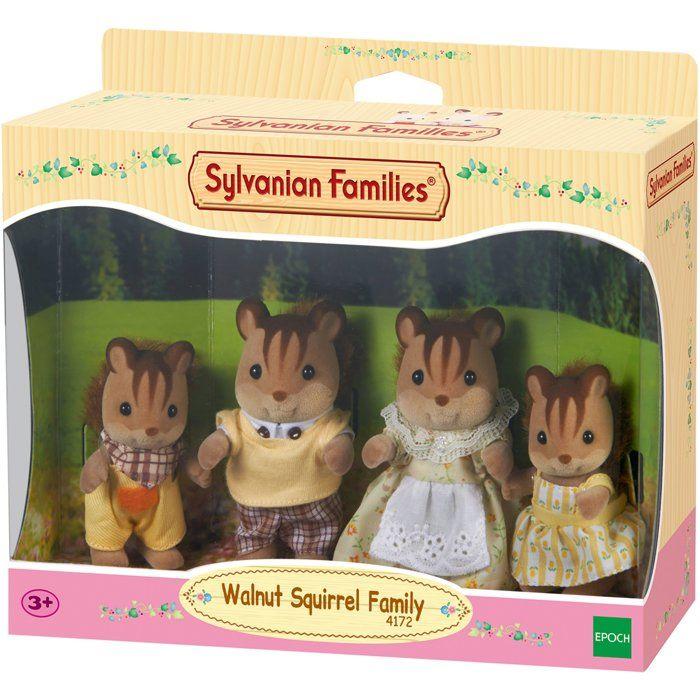 La famille Écureuil Roux - Sylvanian Families - 4172