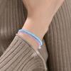 2 Pcs Friendship Bracelets Hand-woven Braided Rope Adjustable Woven Bracelet Symbolic Colors for Meaningful Unity Symbol