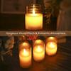 Flickering Flameless Candle Lights with Remote Controller 3pcs Batterys Operated Realistic LEDs Candles Warm Lighting Candle Lights with 2 Lighting
