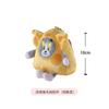 10cm Tom and Jerry Plush Keychain Mouse and Cat Cartoon Plushie Stuffed Animal Pou Doll for Kids Birthday Gift