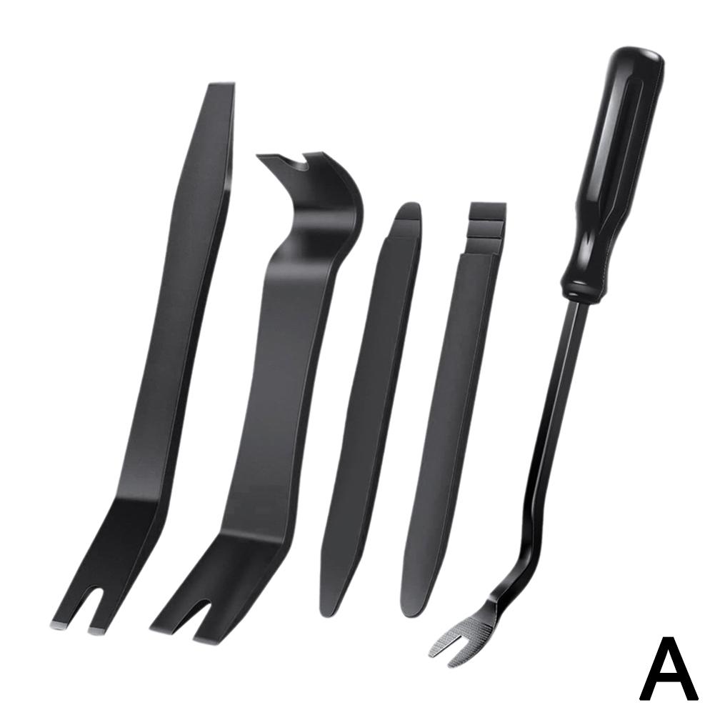 

5 шт. Автомобильная аудиопанель инструментов, разборка панели двери, установка панели управления центром автомобиля, инструменты для обслуживания оборудования чёрный