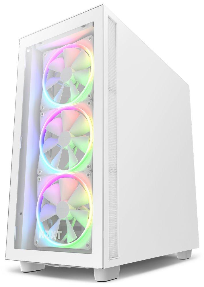 NZXT Case H7 Elite White - Midi