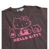 Hello Kitty Unisex Adult Outline Vintage Wash T-Shirt