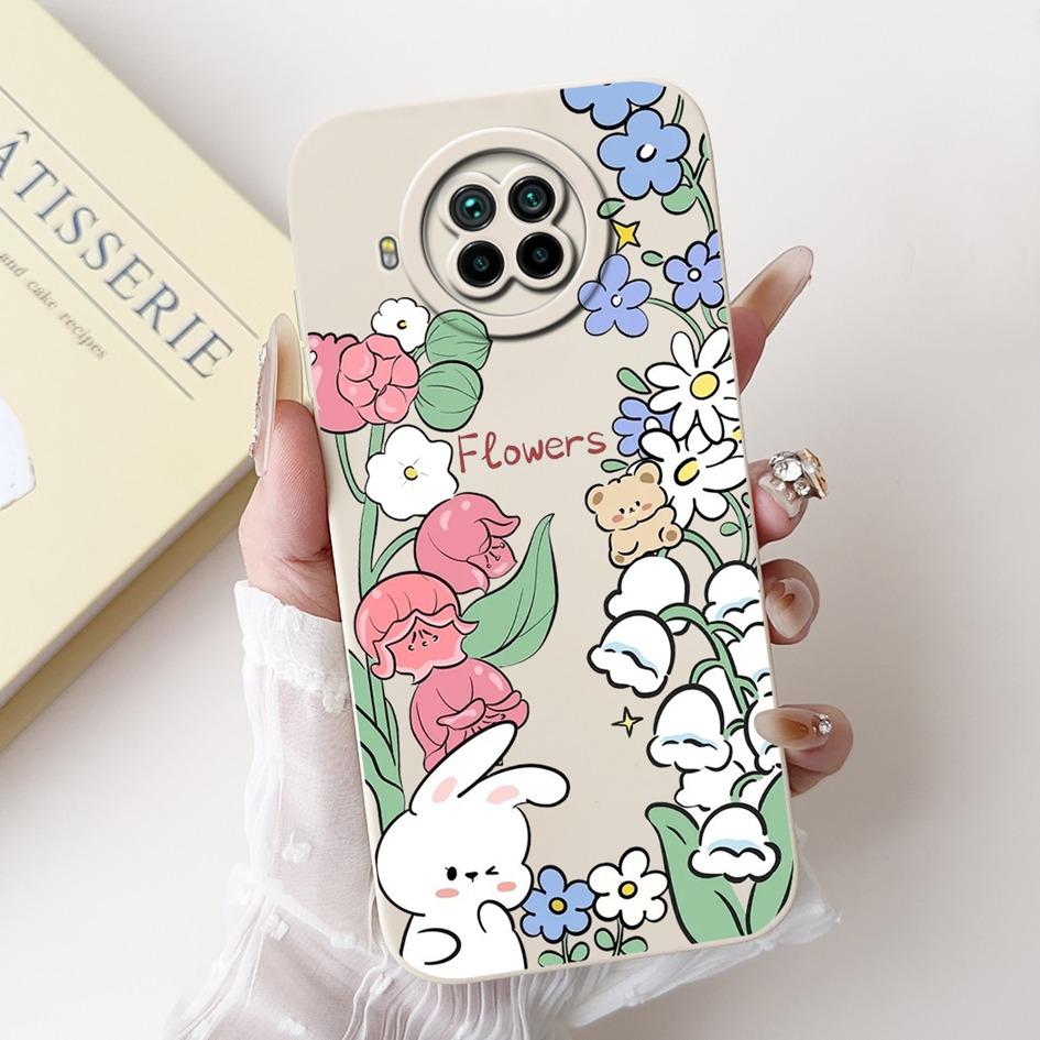 For Xiaomi Mi 10T Lite 5G Case Cute Panda Rabbit Soft TPU Silicone Shockproof Cover For Xiaomi Mi 10i Redmi Note 9 Pro 5G Fundas
