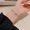 Shiny Blue Crystal Star Bracelet & Bangle for Women 2026 New Designer Luxury Zircon Adjustable Butterfly Bracelets Jewelry Gift