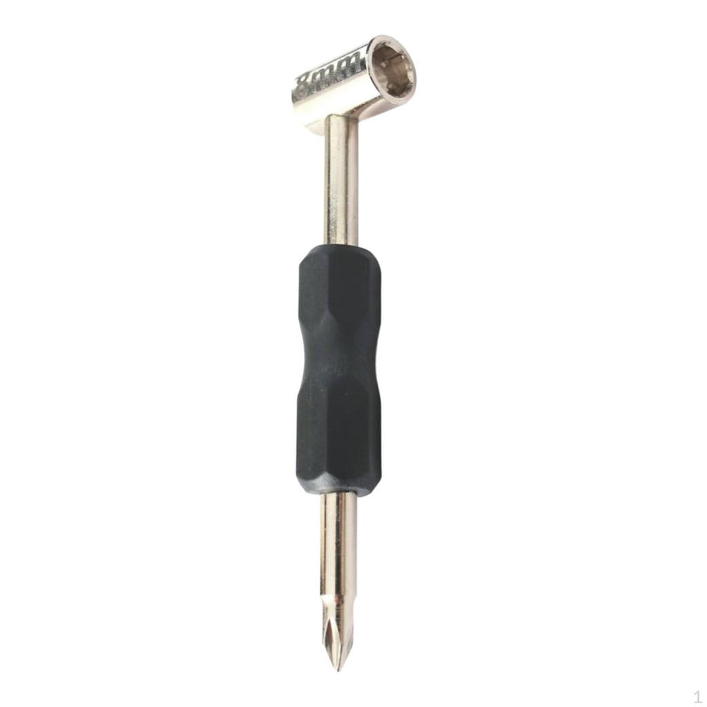 Guitar Rod Wrench, Neck Adjustment Tool, Ergonomic Steel And Rubber Handle, Suitable Accessory for
